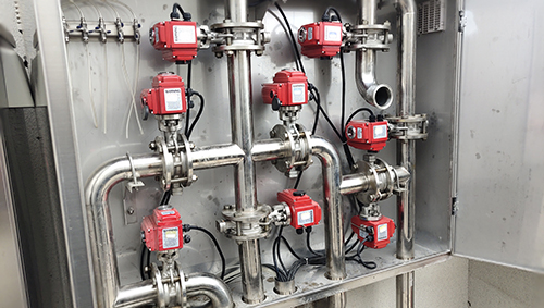 Brush filter principle